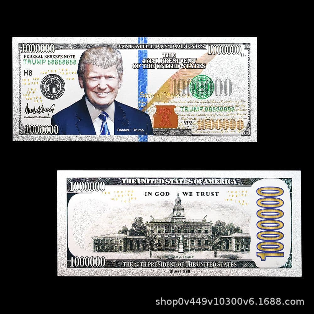 image-Trump Gold Foil Commemorative Card Set