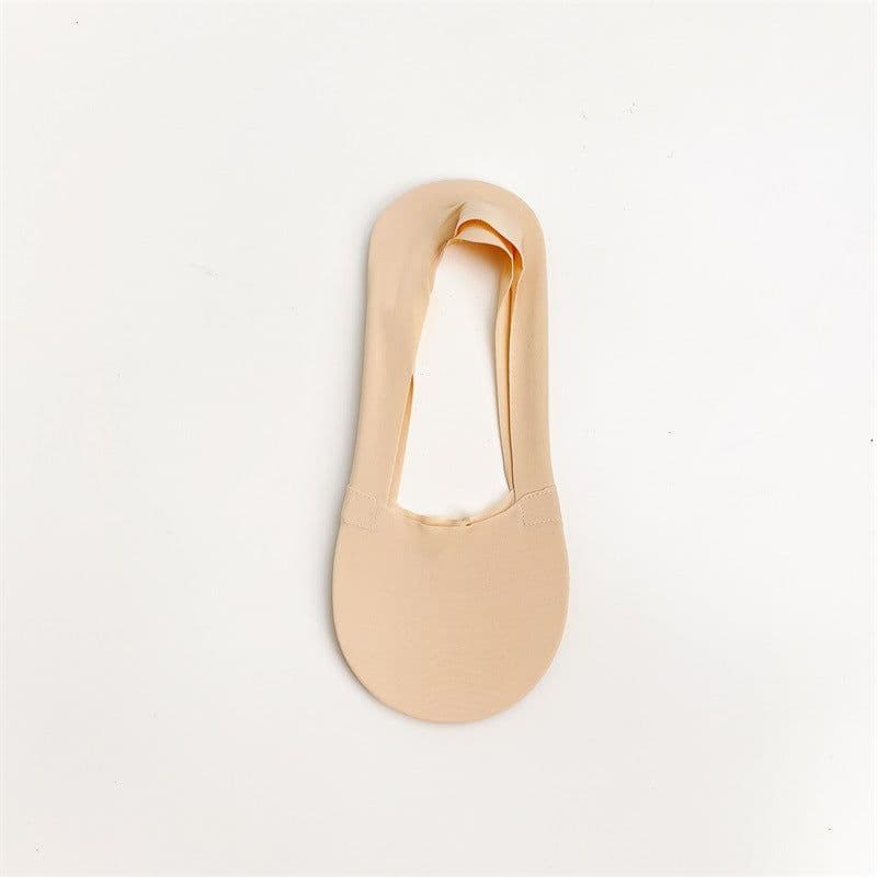 image-Yi Shangmei Women's Boat Socks - Caramel Cotton
