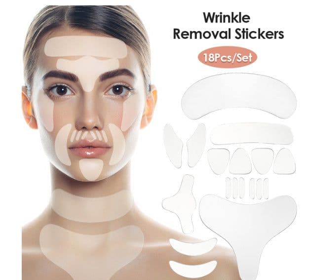 image-Lilly Silicone Anti-Wrinkle Eye Stickers - Transparent Beauty Set