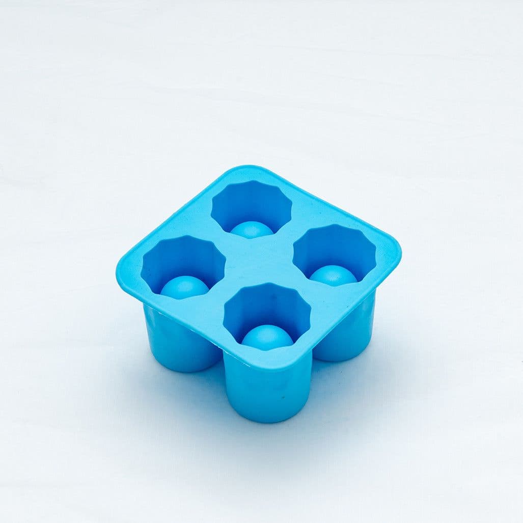 image-LHS Ice Tray - Silicone Square White Quick Freeze