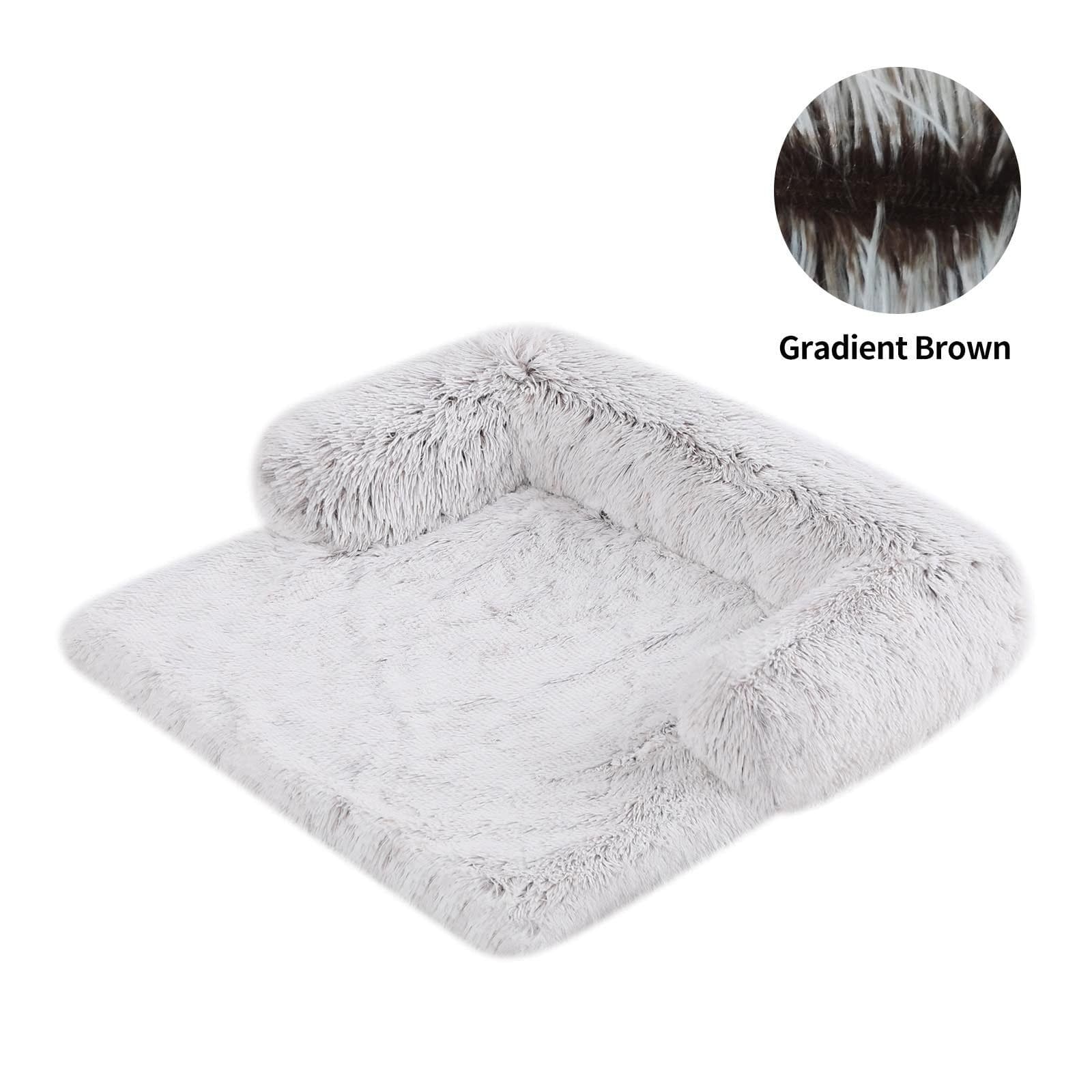 image-Washable Sofa Cushion - Pink XL Pet Dog Kennel Cushion