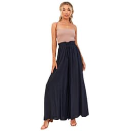 image-Mu Orange Wide-Leg Pants - Green High-Waist 2XL