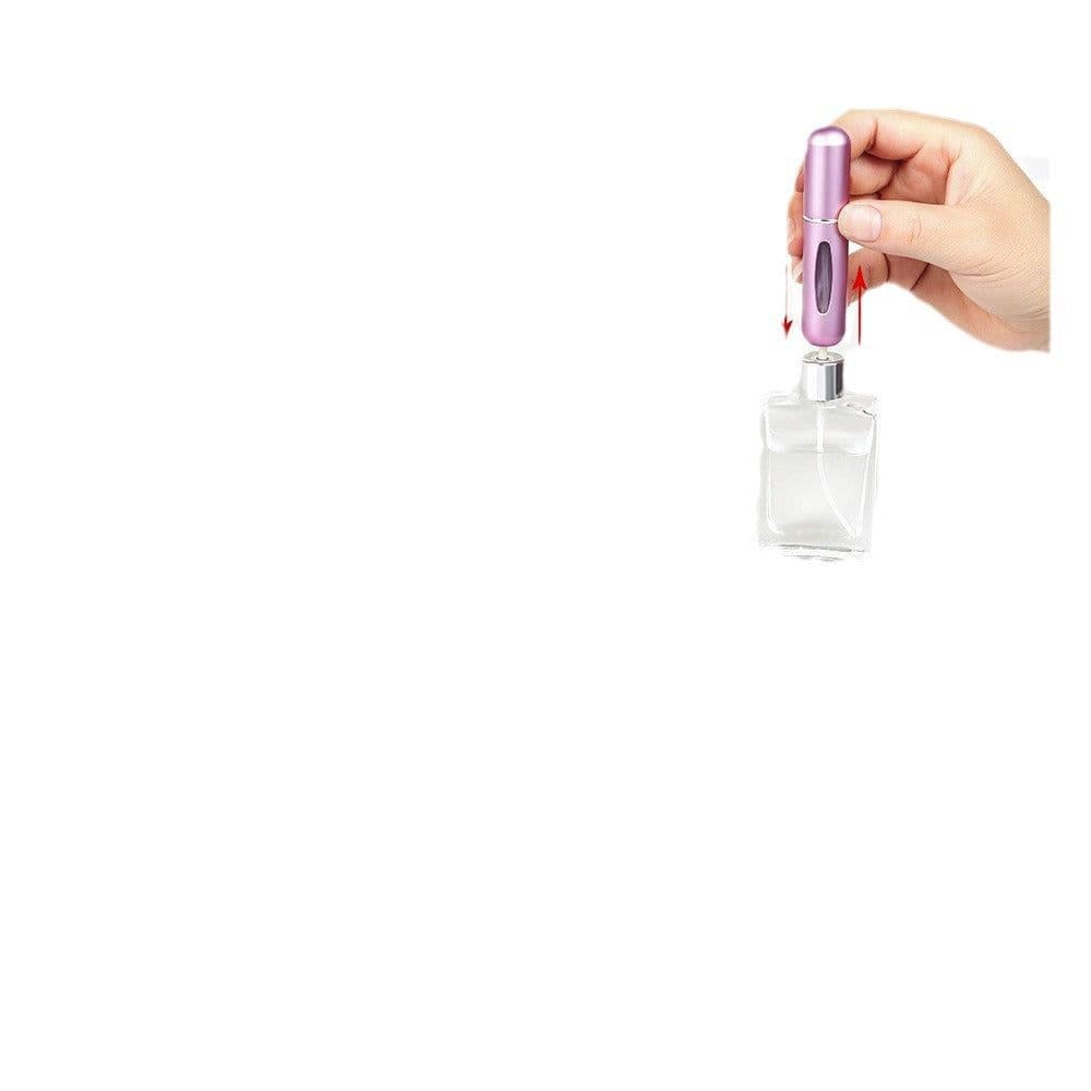 image-Zinc 5ml Perfume Bottle - Aluminum Bottom Fill Spray