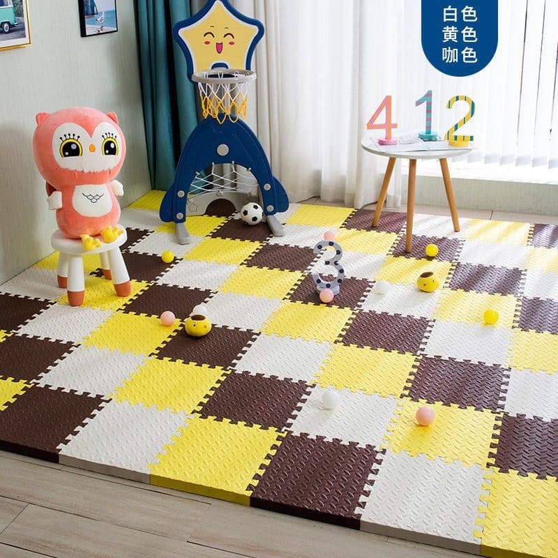image-Foam Floor Mat Set - 20pcs Anti-Fall Baby Crawling Mat
