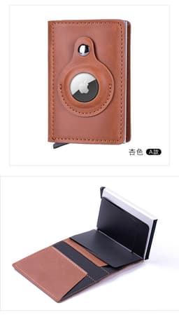 image-RFID Card Holder - Aluminum Alloy Blue