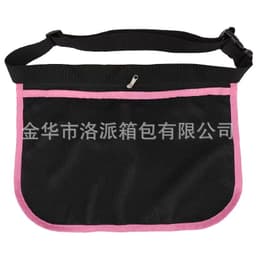 image-Cross-border portable pickleball tennis ball collection bag training sports single large-capacity outdoor waist bag