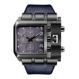 image-Oulm Quartz Men's Watch Square Brown HP3364