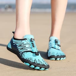 image-Jiatu Creek Shoes - Dark Blue Mesh Unisex 46