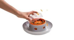 image-Dog Slow Feeder - Automatic Pet Food Dispenser