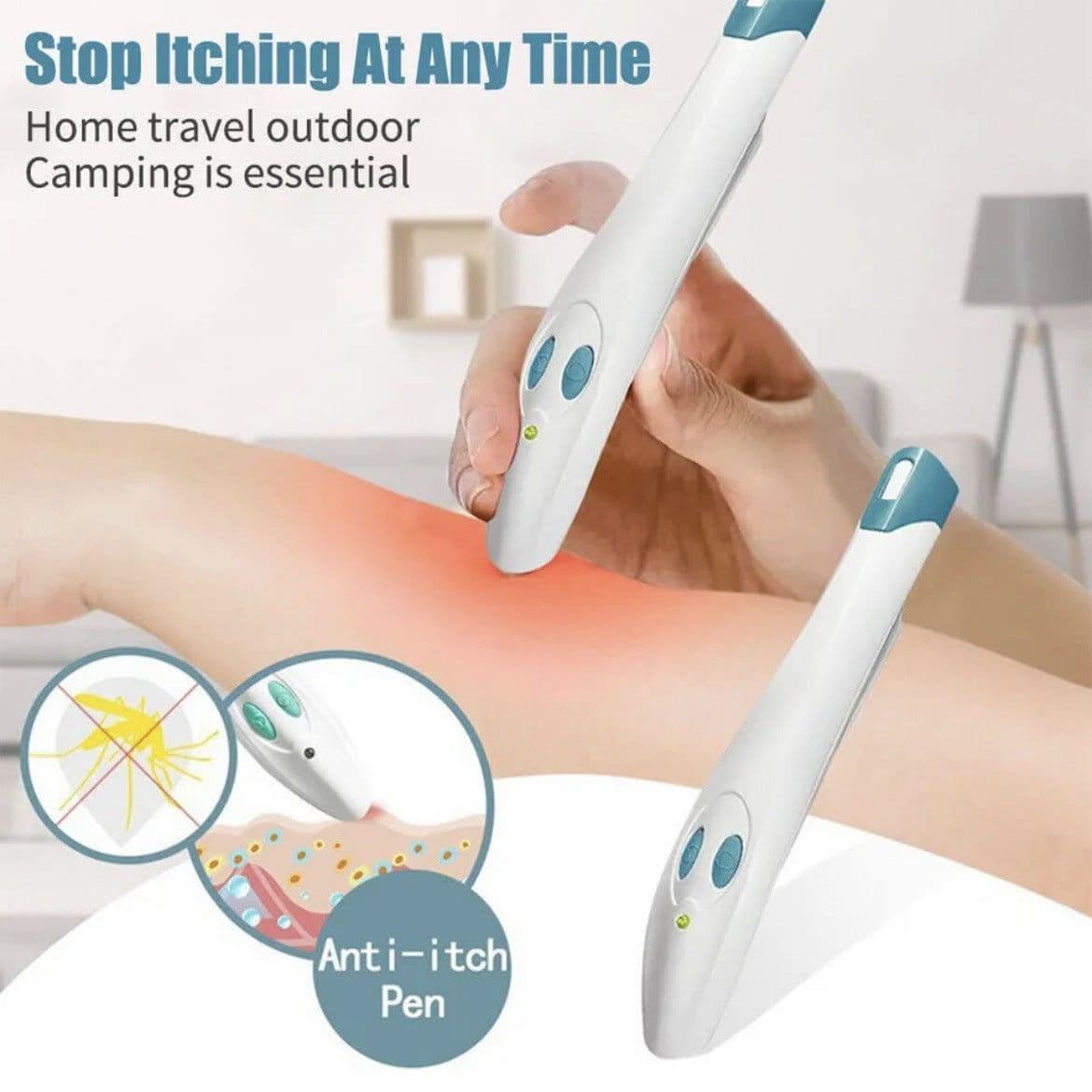 image-Mosquito Bite Relief Pen - Portable Anti-Itch Device