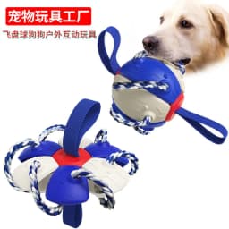 image-Dog Frisbee Toy - Interactive Outdoor Training