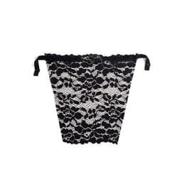 image-Lace Bralette Triangle Cup - White Anti-Light
