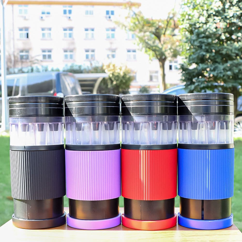image-Honeypuff 70mm Metal Smoke Grinder - Gift Box