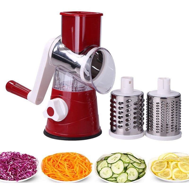 image-Bai Muli Vegetable Cutter - Blue Multifunction