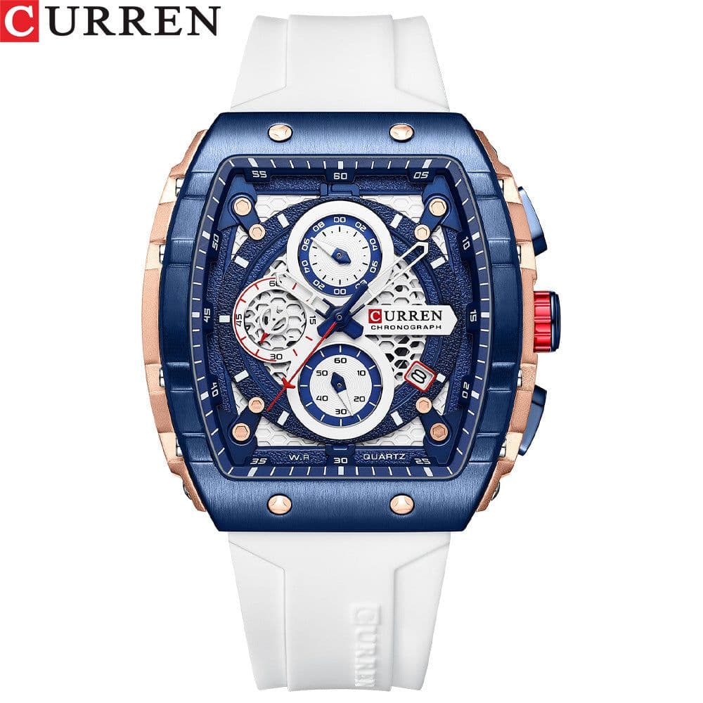 image-Curren 8442 Men's Quartz Watch Black