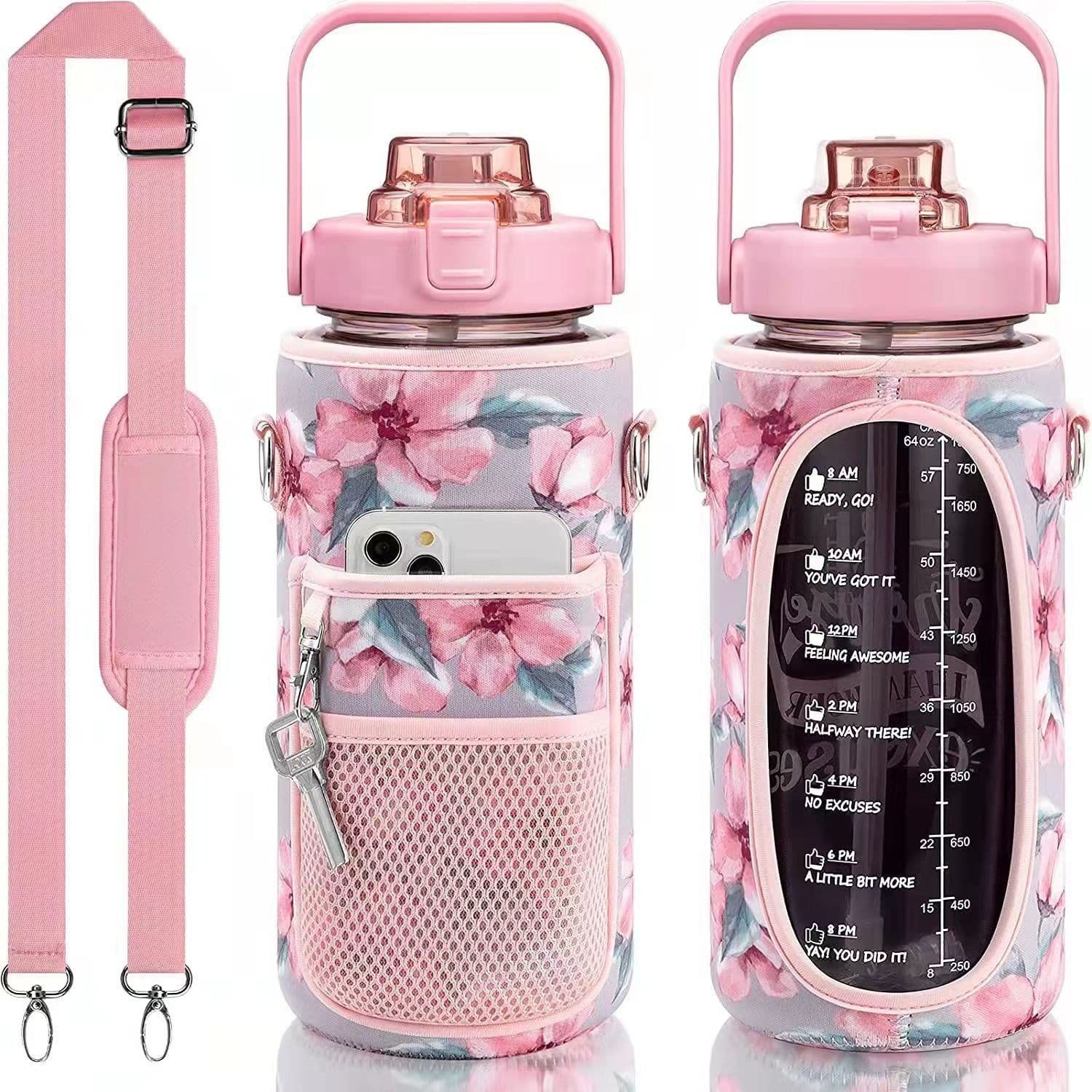 image-2000ml Bottle Protective Cover - Green Camouflage