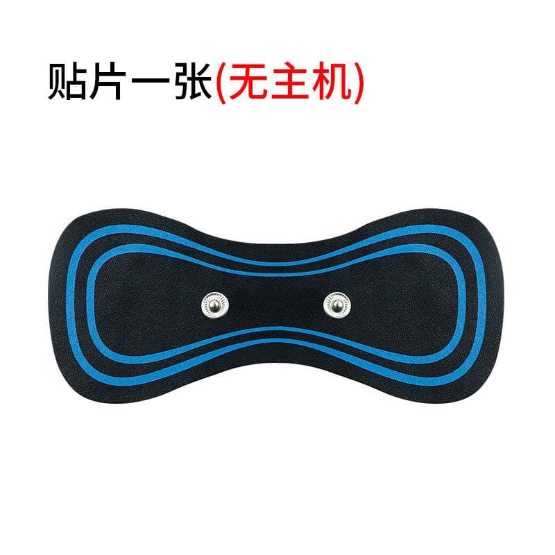 image-Portable Smart Massager - USB Rechargeable, Cervical Spine & Waist, Automatic Massage Stickers
