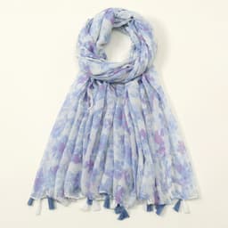 image-Japanese/Korean Butterfly Print Sun Protection Scarf, Beach Towel, 180x90cm