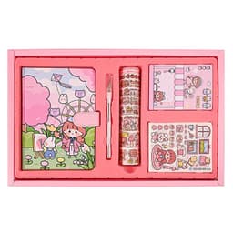 image-Ziyi Japanese Notebook Set - Cute Stickers Tape Gift