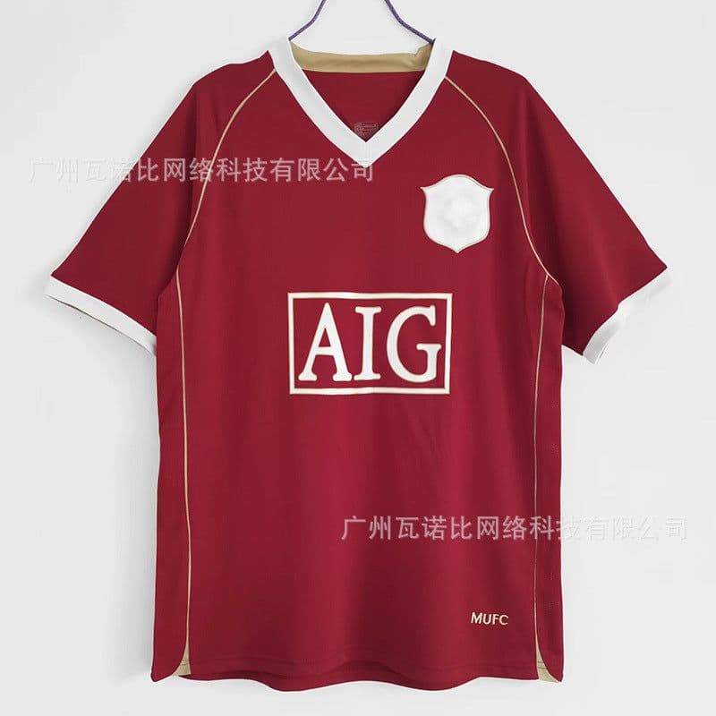 image-Football Jersey - Retro Home Away Long Sleeve Polyester