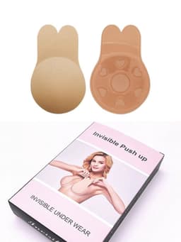 image-Rabbit Ear Breast Lifting Sticker - Silicone Invisible