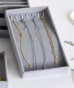 image-Jewelry Storage Tray - Desktop Organizer