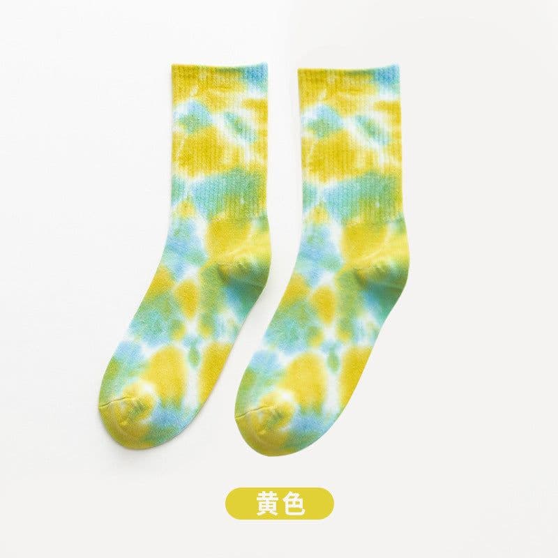 image-WXW151 Mid-Tube Socks - Black Blended Unisex