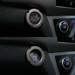 image-Universal Zinc Alloy Motorcycle Start Button Protection Cover - Ignition Switch Ring