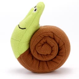 image-Han Hanle Plush Snail Dog Toy - Sound & Sniffing