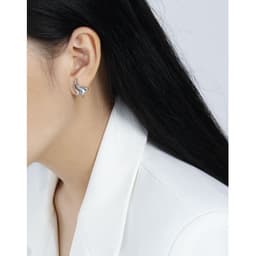 image-S925 Sterling Silver Seagull Earrings Women