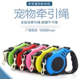 image-Auto Retractable Dog Leash - 5M ABS Walking Chain Rope