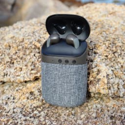 image-Harvard Bluetooth Earbuds - Black Noise Cancelling