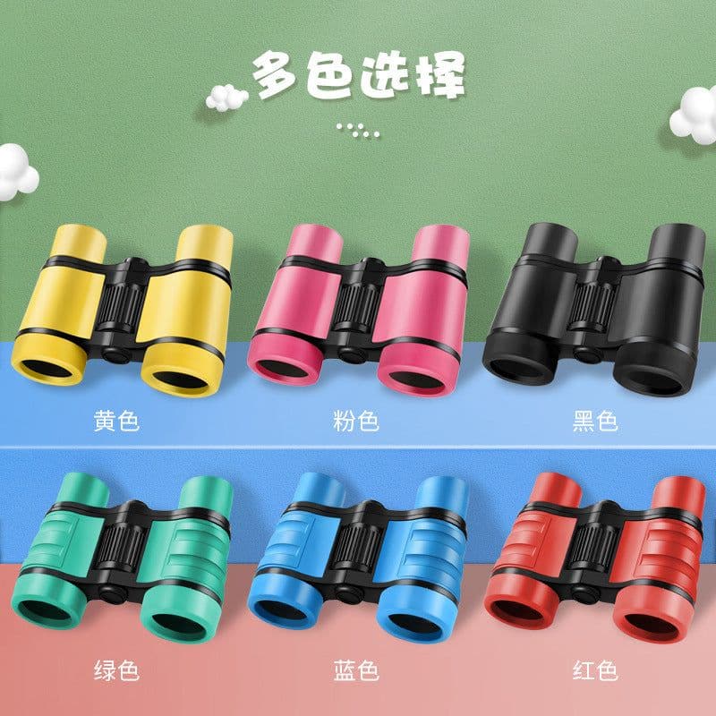 image-4X30 Children's Binoculars - Pink Anti-Slip
