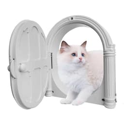 image-Pet Door - Brown Plastic Large