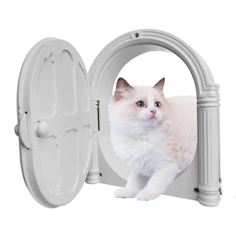image-Pet Door - Brown Plastic Large