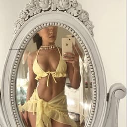 image-2021 Mesh Pleated Bikini Swimsuit - Cross-Border