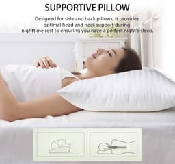 image-Bed Pillows fiber 3d pillow core pillow five-star hotel pillow core foreign trade cross-border pillow pillow core