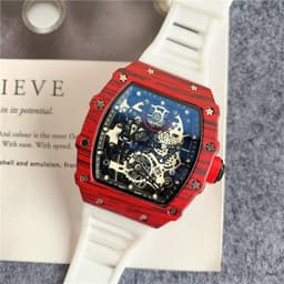 image-Men's Casual Business Watch 43mm Stainless Steel Quart Dial