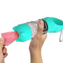 image-Jia Meng 300ml Pink Pet Water Cup - Outdoor Travel Kettle