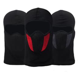 image-Riding Mask - Motorcycle Ski Mask - Black/Gray Fabric - Unisex