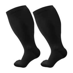 image-Compression Socks Plus Size 3XL-6XL Solid