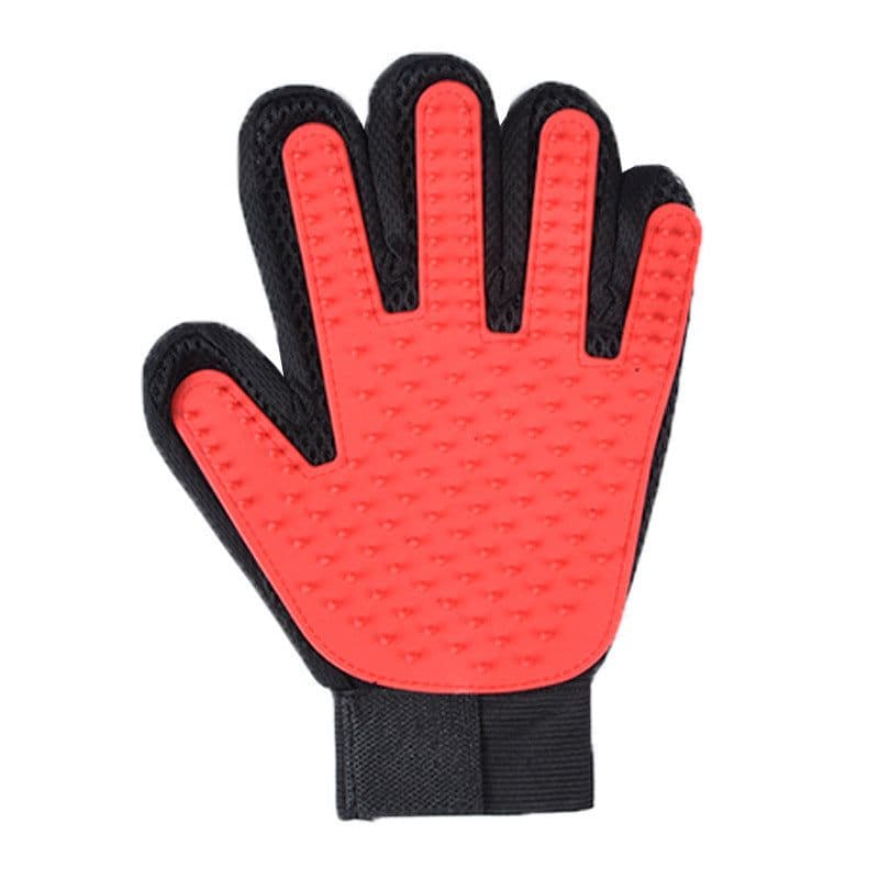 image-Pet Grooming Gloves - Dog Hair Removal Silicone