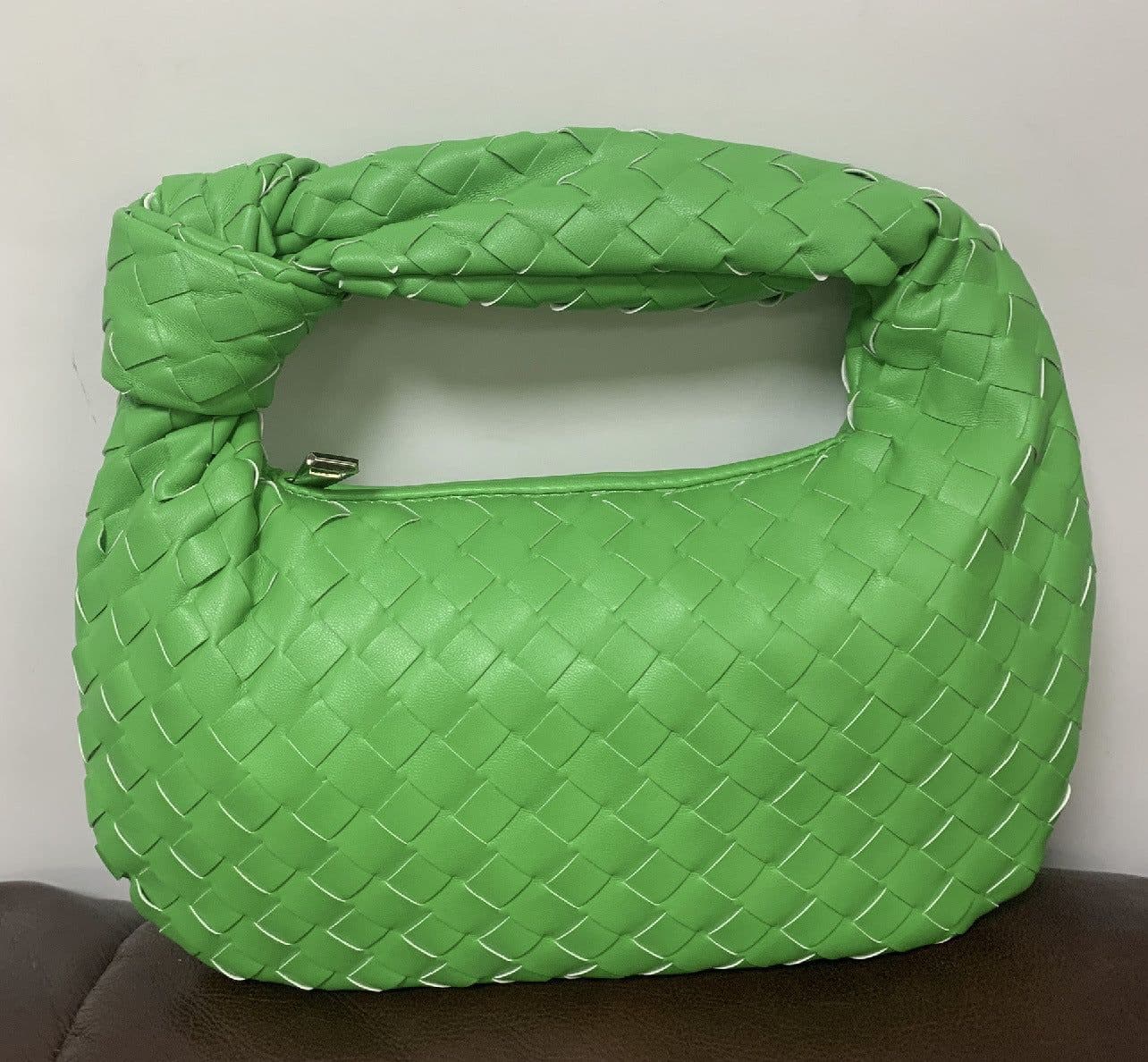 image-Cross-border Woven Handbag - Cloud Dumpling Style