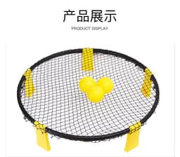 image-Inflatable PVC Beach Volleyball Mini Toy - Portable Training Beach Ball