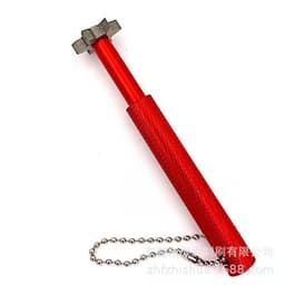 image-Supply aluminum alloy golf head ditch cleaner golf club ditch cleaning tool metal ball head cleaner