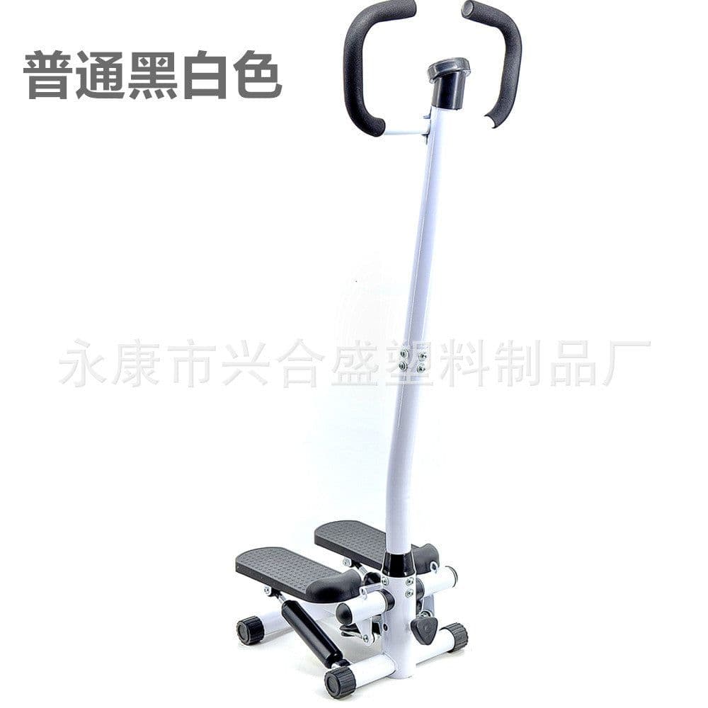 image-Handrail stepper home hydraulic stepper indoor climbing jogging pedal machine fitness equipment 5 colors optional