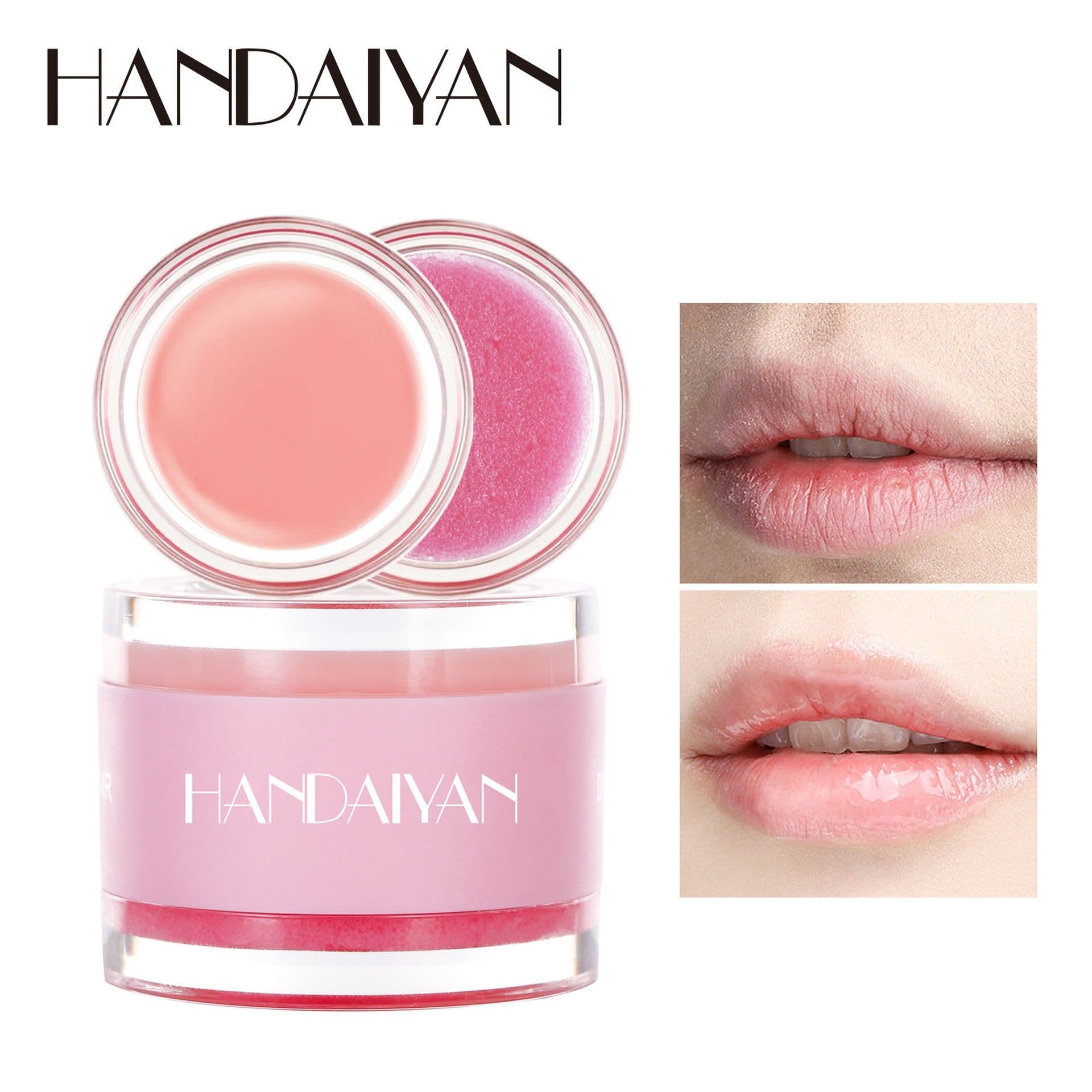 image-HANDAIYAN Lip Mask + Lip Balm - Matte Anti-Drying