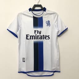 image-Chelsea 2007-08 Home Football Jersey - Men's S Retro