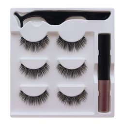 image-Magnetic False Eyelashes 5 Pairs 8-15mm Thick