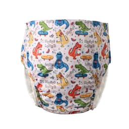 image-Reusable Adult Cloth Diapers - Washable Incontinence